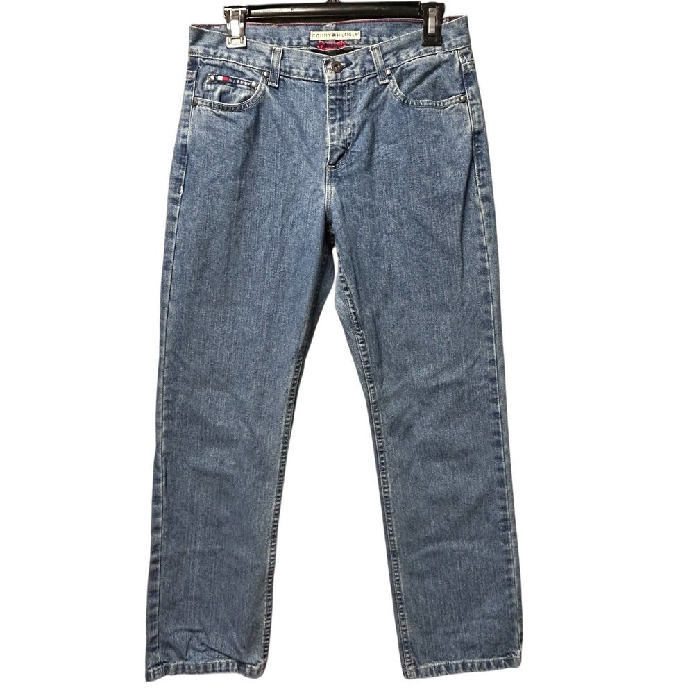 Tommy Hilfiger Jeans Classic Fit Y2K Vintage 2004 High Rise Size 4 Medium Wash